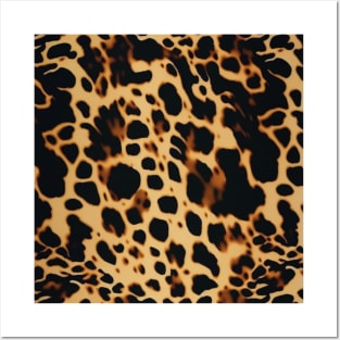 African Leopard Animal Print Posters and Art